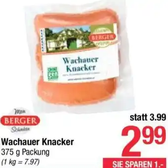 Maximarkt Wachauer Knacker 375 g Angebot