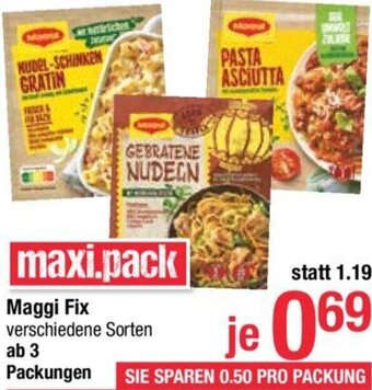 Maximarkt Maggi Fix Angebot