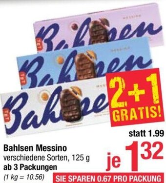 Maximarkt Bahlsen Messino 125 g Angebot