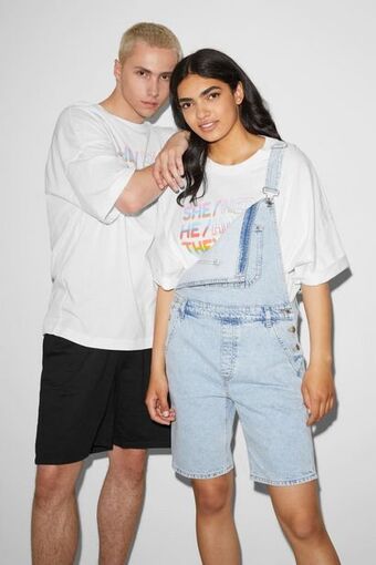 C&A Clockhouse - t-shirt - unisex - pride Angebot