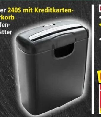 Norma Aktenvernichter Angebot