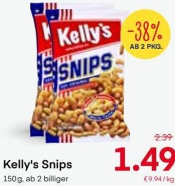 MPreis Kelly's Snips 150 g Angebot