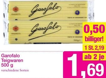 Sutterlüty Garofalo Teigwaren 500 g Angebot