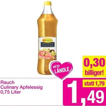 Sutterlüty Rauch Culinary Apfelessig 0,75 Liter Angebot