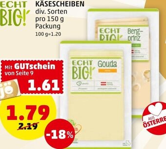 PENNY Käsescheiben 150 g Angebot