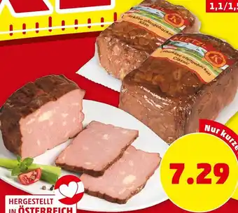 PENNY Kletzl Leberkäse Classic Od. Käse-Leberkäse 1,1/1,5 Kilo Angebot