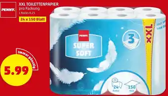PENNY XXL Toilettenpapier 24 x 150 Blatt Angebot