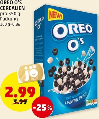 PENNY Oreo O'S Cerealien 350 g Angebot