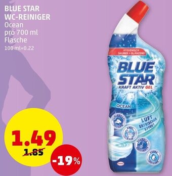 PENNY Blue Star WC-Reiniger 700 ml Angebot