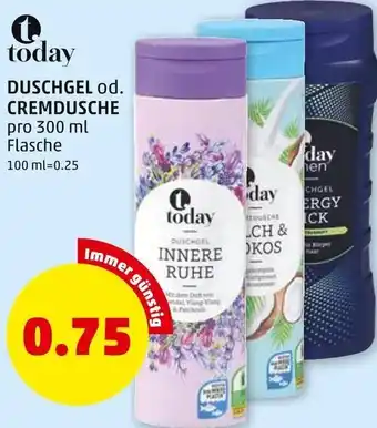 PENNY Duschgel od. Cremdusche 300 ml Angebot