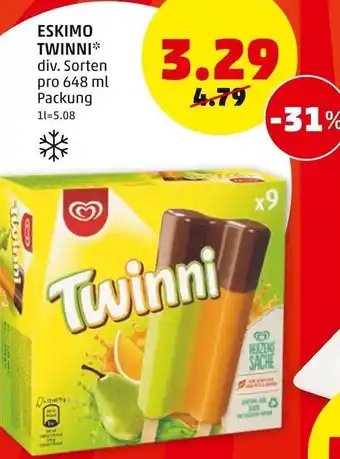 PENNY Eskimo Twinni 648 ml Angebot