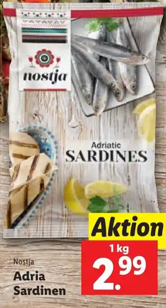 Lidl Adria Sardinen 1 kg Angebot