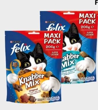 Interspar Felix Knabber Mix Katzensnacks Angebot