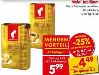 Meinl Jubiläum 500 g