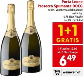 Porta Leone Prosecco Spumante DOCG 0,75 L