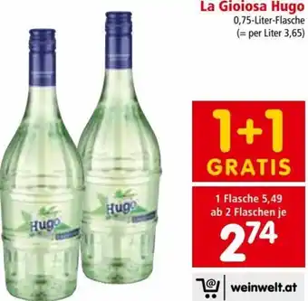 La Gioiosa Hugo 0,75 L