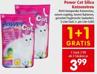 Interspar Restaurant Power Cat Silica Katzenstreu 5 Liter Angebot
