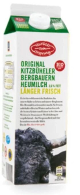 Hofer Bio-Bergbauern Vollmilch Angebot