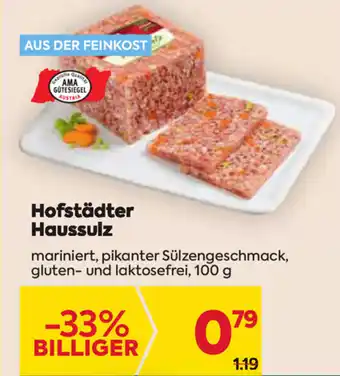Billa Corso Hofstädter Haussulz 100g Angebot