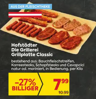 Billa Corso Hofstädter Die Grillerei Grillplatte Classic Angebot