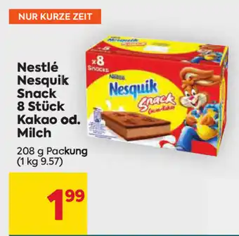 Billa Corso Nestle Nesquik Snack 208g Angebot