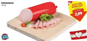 Hofer Extrawurst 1,25kg Angebot