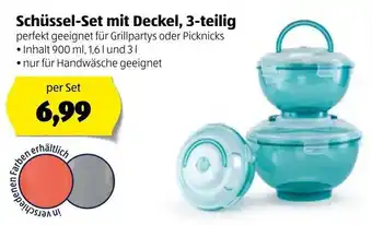 Hofer Schüssel-Set Mit Deckel Angebot