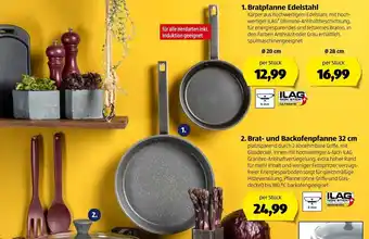 Hofer Bratpfanne Edelstahl 20cm Angebot
