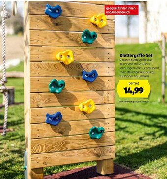 Hofer Klettergriffe Set Angebot