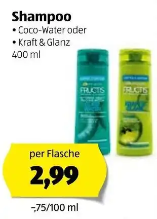 Hofer Shampoo 400ml Angebot
