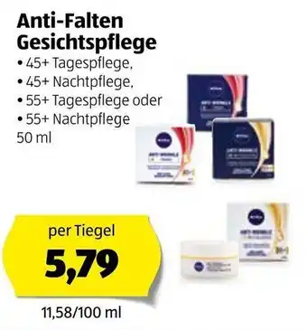 Hofer Anti-Falten Gesichtspflege 50ml Angebot