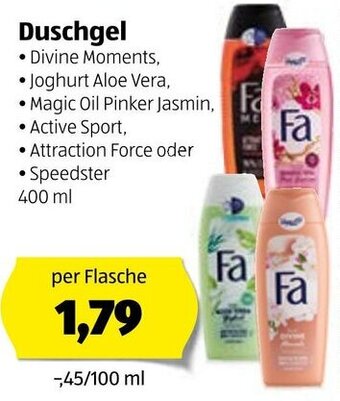 Hofer Duschgel 400ml Angebot