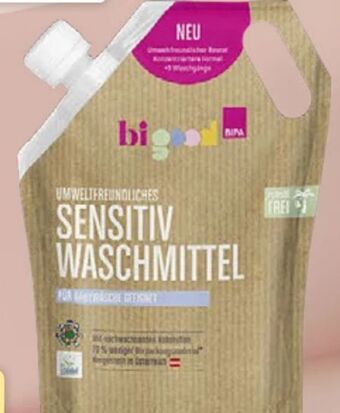 Bipa Waschmittel Sensitiv Angebot