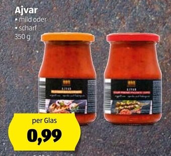 Hofer Ajvar 350g Angebot
