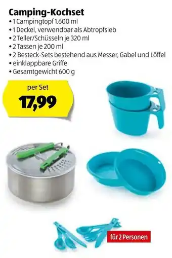 Hofer Camping-Kochset Angebot
