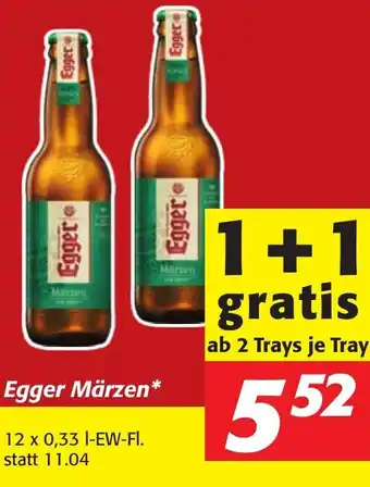 Strasser Markt Egger Märzen 12 x 0,33 l Angebot