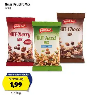 Hofer Nuss Frucht Mix 200g Angebot