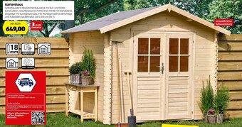 Hofer Gartenhaus Angebot
