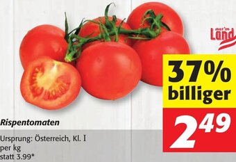 Strasser Markt Rispentomaten per kg Angebot