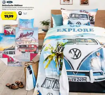 Hofer Bettwäsche Oldtimer Angebot