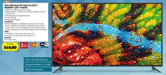 Hofer Ultra HD Smart TV 163,8cm Angebot