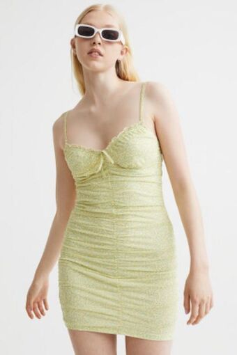 H&M Drapiertes kleid Angebot