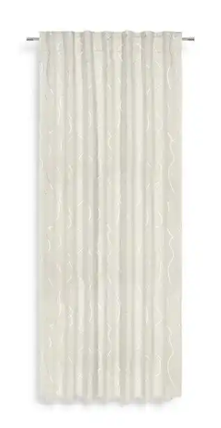 Möbelix Vorhang mit schlaufen und band sissi b: 135cm, naturfarben Angebot