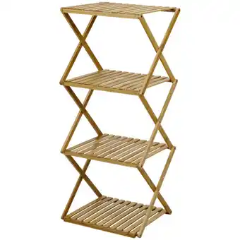 Action Klappregal aus Bambus Angebot