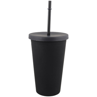 Action Becher mit Trinkhalm Angebot
