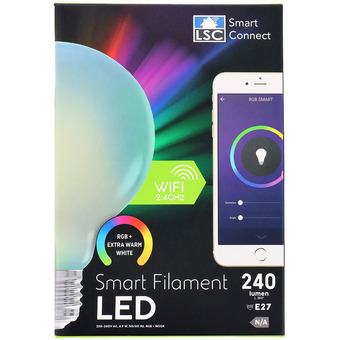 Action LSC Smart Connect Intelligente Multicolor-LED-Glühbirne Angebot