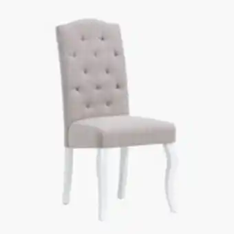 JYSK Esszimmerstuhl stenlille weiu00df/sand Angebot
