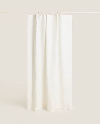 ZARA HOME Duschvorhang aus leinen Angebot