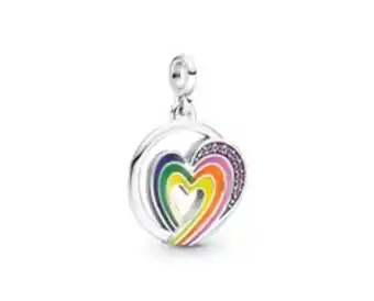 Pandora Pandora me regenbogenherz der freiheit medaillon Angebot