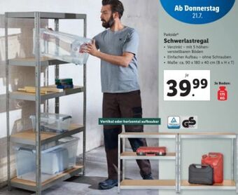 Lidl Schwerlastregal Angebot